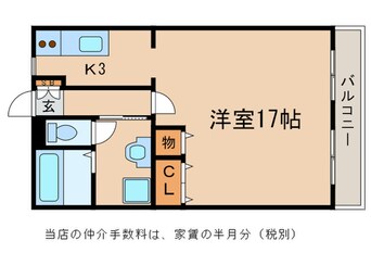 間取図 ベルヴィ大将軍