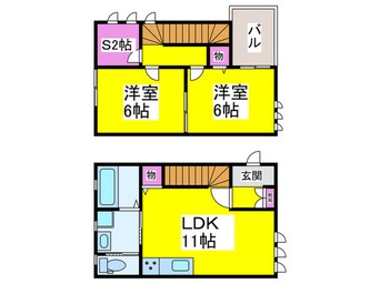 間取図 三国ヶ丘residence E棟