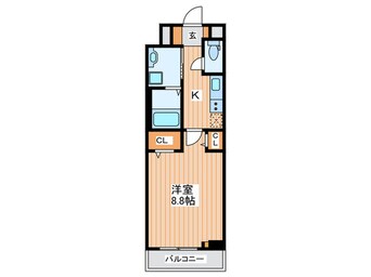 間取図 シャトーエレガント