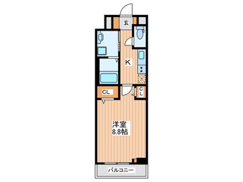 間取図 シャトーエレガント