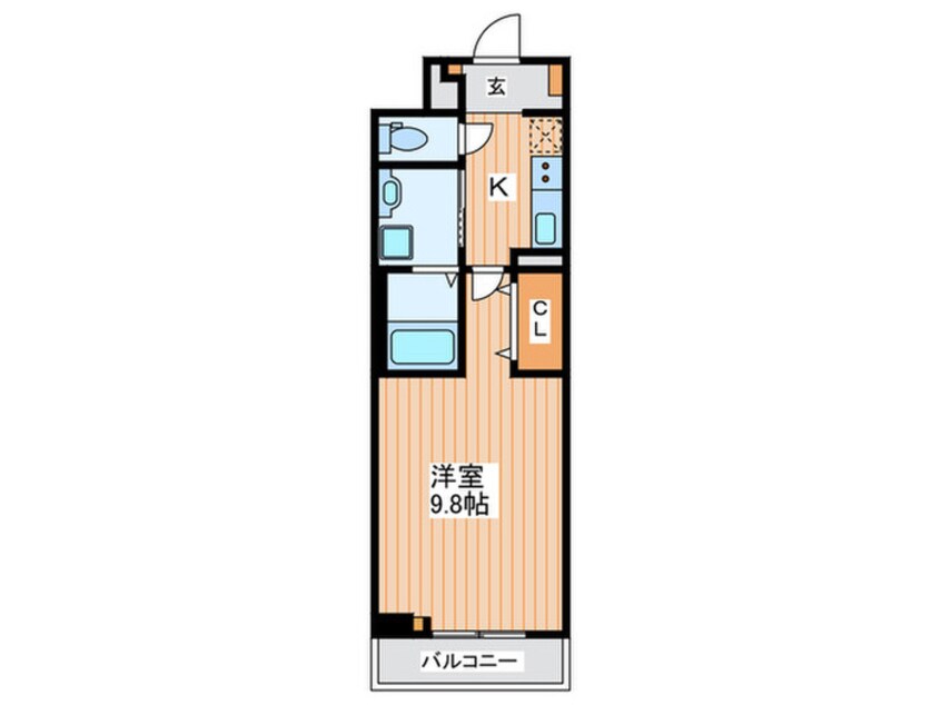 間取図 シャトーエレガント