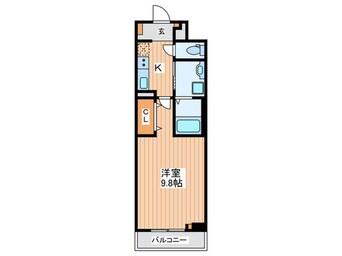 間取図 シャトーエレガント