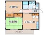 エムグランツ光陽 2DKの間取り