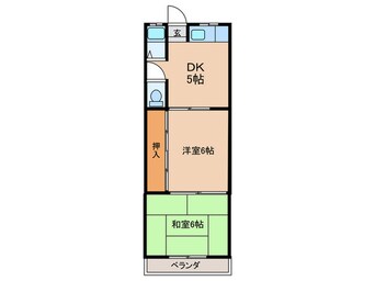 間取図 バーディハイツ