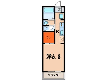 間取図 グラデヴォ－レ旭が丘