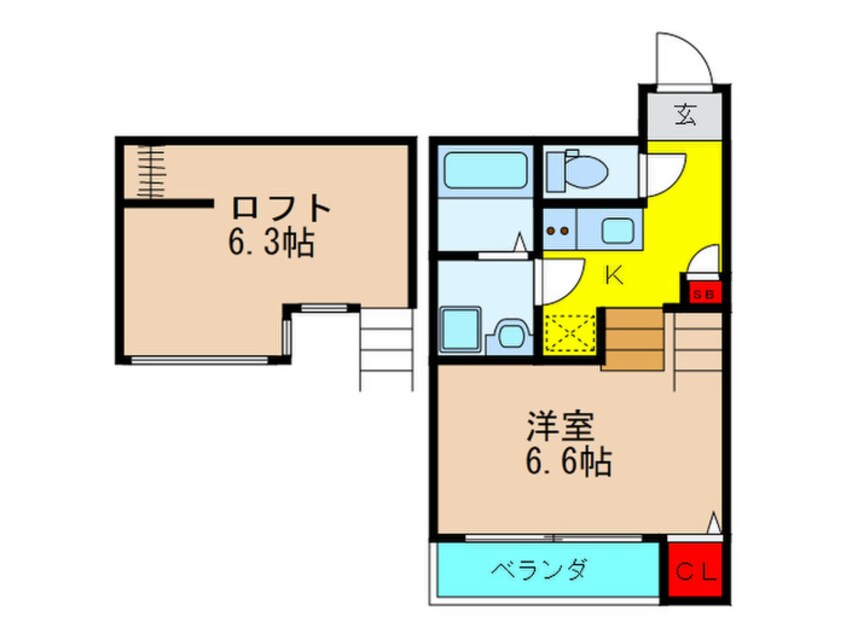 間取図 サウスモデラート