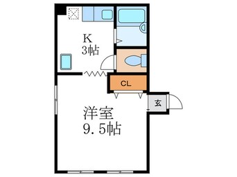 間取図 洛北松柏