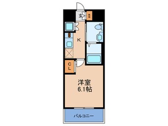 間取図 ﾚｼﾞｭｰﾙｱｯｼｭ北大阪GRANDSTAGE