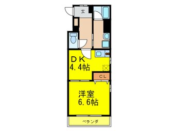 間取図 ｸﾞﾗﾝﾄﾞｰﾙﾊﾀﾀﾞﾋﾞﾙﾃﾞｨﾝｸﾞⅠ