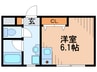 デュ－Ｎ・Ｈ新伊丹 1Rの間取り