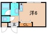 デュ－Ｎ・Ｈ新伊丹 1Rの間取り