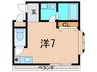 デュ－Ｎ・Ｈ新伊丹 1Rの間取り