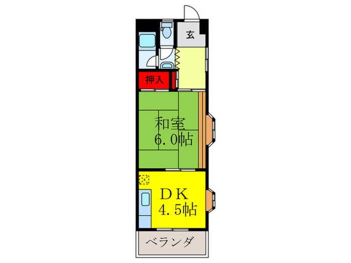 間取り図 プチマンションドリ－ム