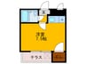 エリトーハイツ 1Rの間取り