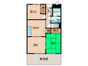 カーサビヤンカ松山Ａ棟Ｂ棟の間取図