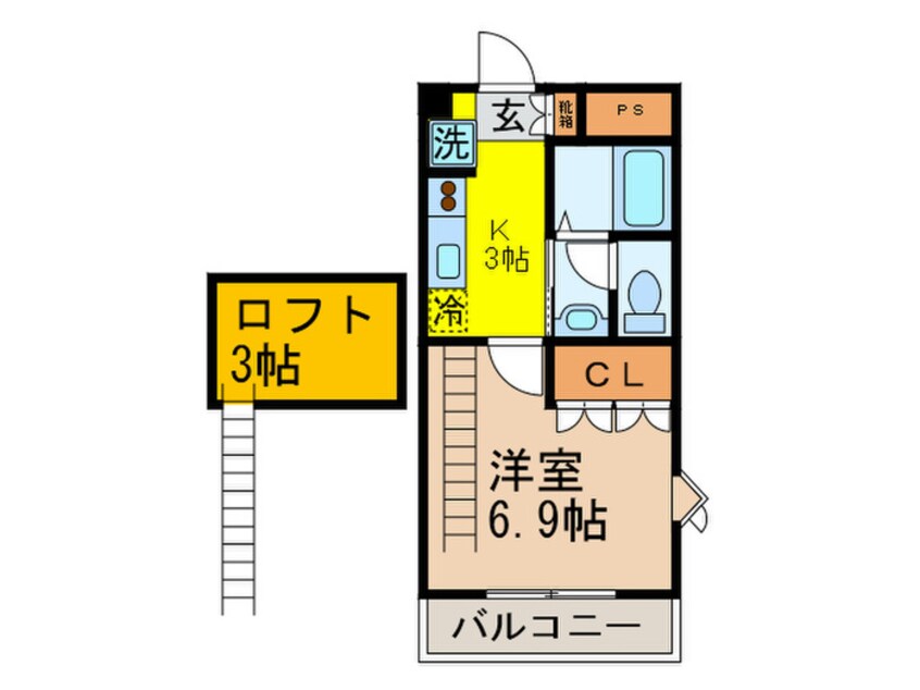 間取図 エスポア－ル