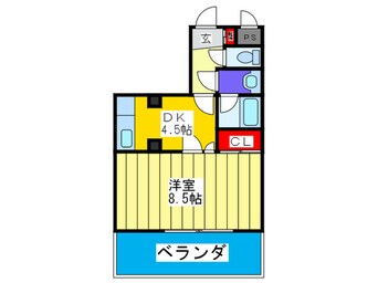 間取図 アンビエンテ清水谷（３F－５F）