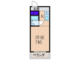 間取図 リエス新堀川