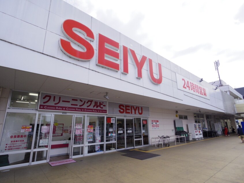 西友(スーパー)まで550m リエス新堀川