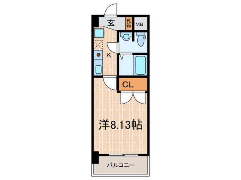 間取図 ONE　ROOF　FLAT　NISHINOMIYA