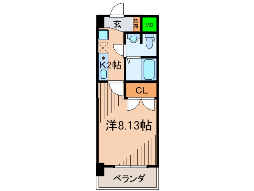 間取図 ONE　ROOF　FLAT　NISHINOMIYA