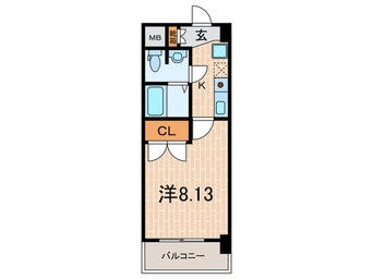 間取図 ONE　ROOF　FLAT　NISHINOMIYA