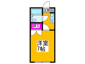 間取図 多田マンション