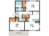GRAMM奥海印寺　WEST 2LDKの間取り