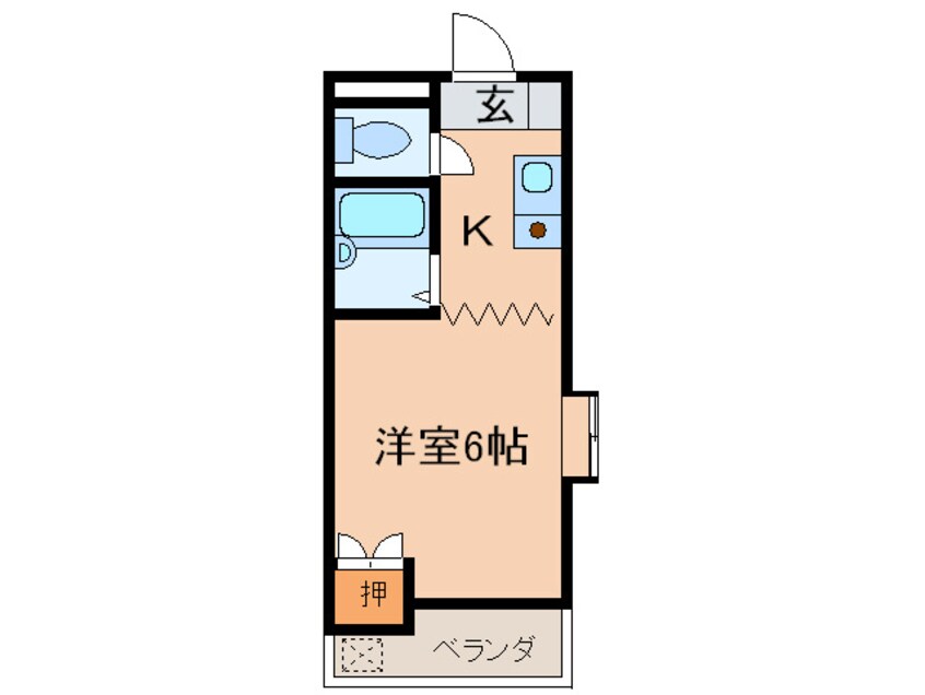 間取図 ハイツエレガンス