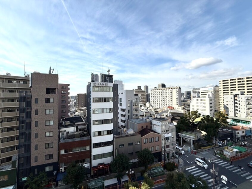 室内からの展望 meetMe梅田西