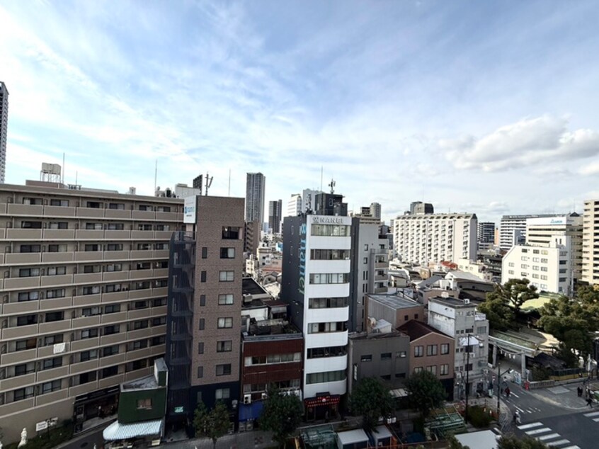 室内からの展望 meetMe梅田西