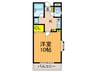 ジョイフル船橋 1Kの間取り