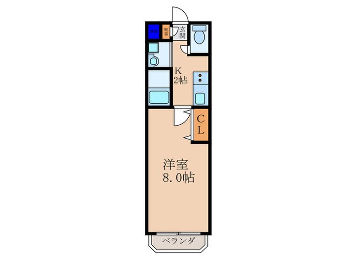 間取り図 A-mon太秦天神川
