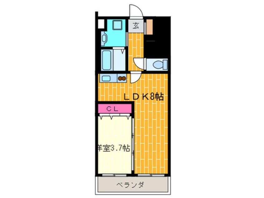 間取図 Loyal f Maison