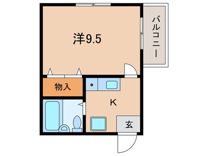 間取り図 エレガントパレス豊中