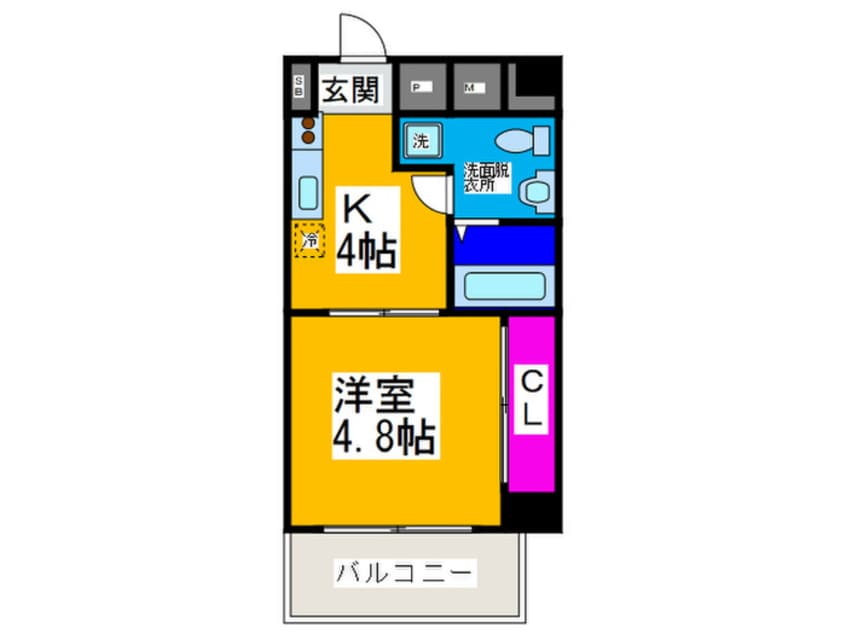間取図 プログレスアペゼ