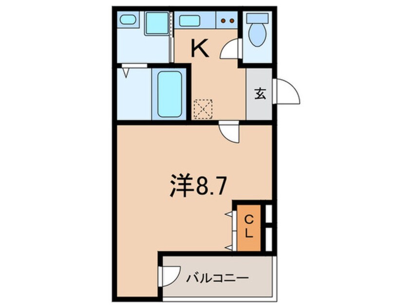 間取図 フジパレス尼崎常光寺