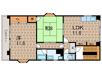 間取図 第三熊内コーポラス