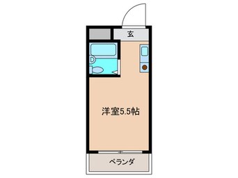 間取図 ヴィラ五月
