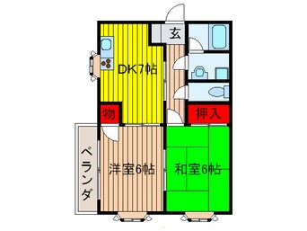 間取図 ハイバレ－マンション