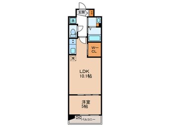 間取図 スワンズ京都東寺ガーデン(301)