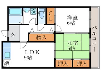 間取図 ＦＬＡＴ８