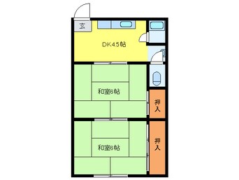 間取図 清雄ハイツ