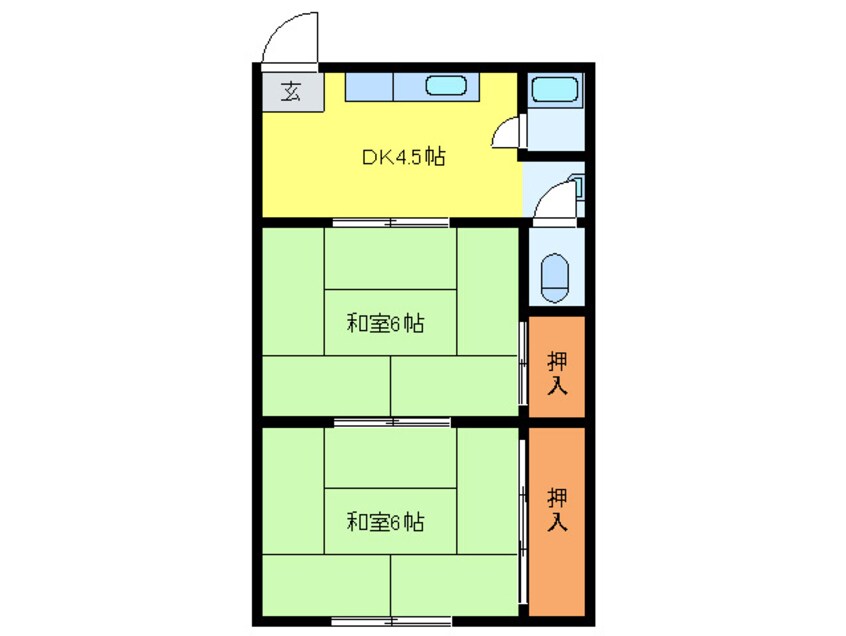 間取図 清雄ハイツ