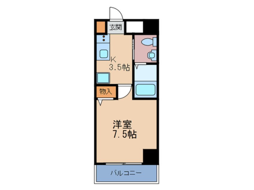 間取図 アネックス此花