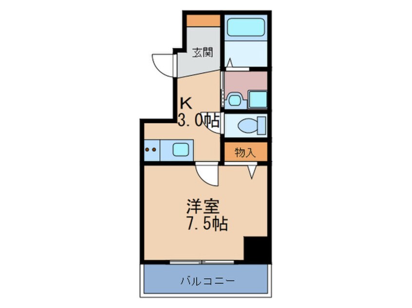 間取図 アネックス此花