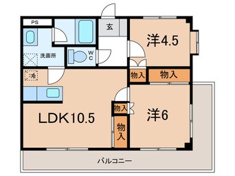 間取図 林壱番館