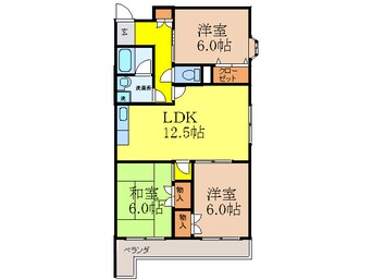 間取図 サンクリスタルハウス