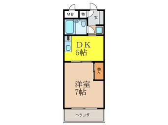 間取図 クリテリオン新大阪