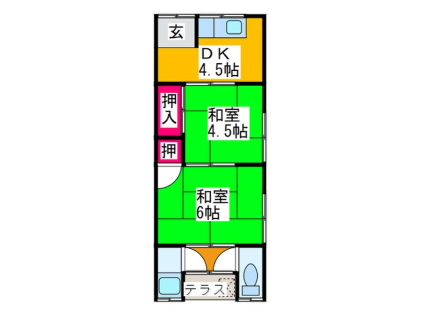 間取図 高鷲文化